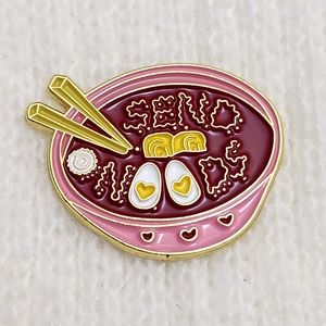 Noodles Enamel Pin